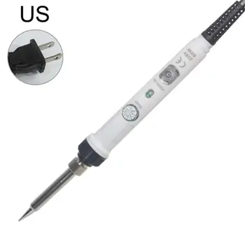 

60W Electric Soldering Iron Adjustable Temperature Digital Display Welding Solder Iron Tips Portable Repair Rework Tool Kit