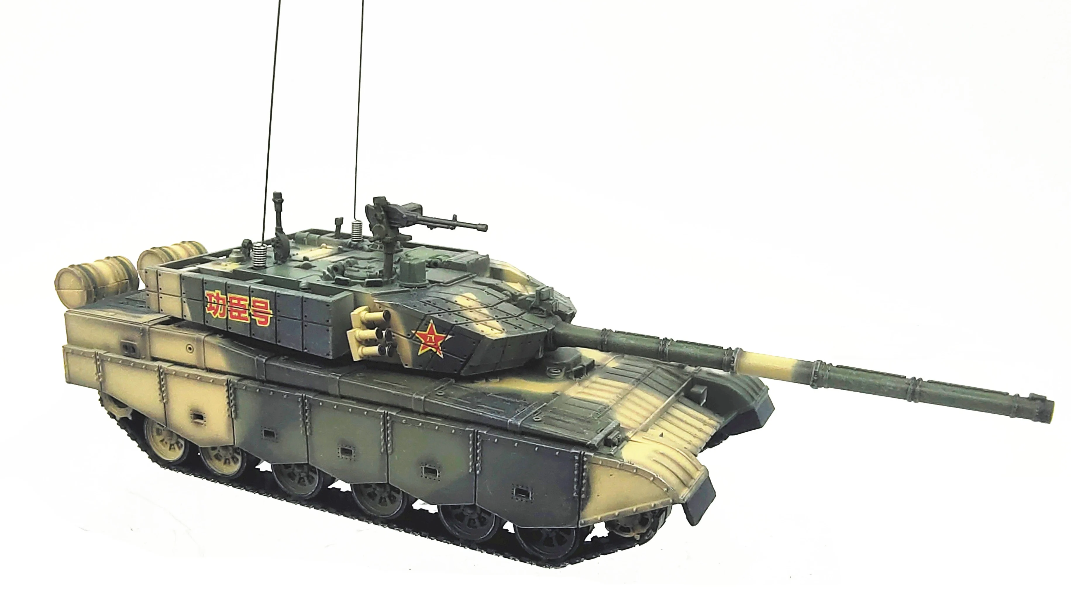 Fine 1: 72 Китайская армия 99а основная боевая коллекция моделей танков