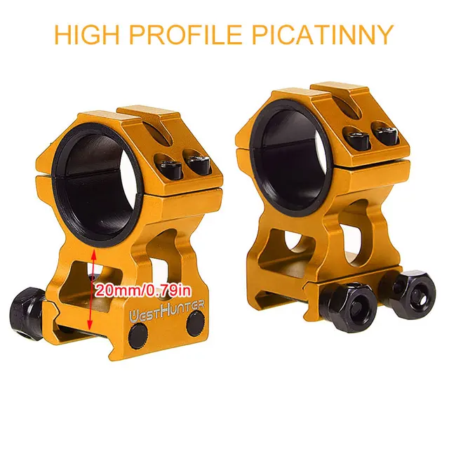 Gold-High Picatinny