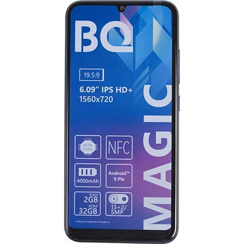 

Smart Phone BQ Magic 32 GB, 6040L, Black