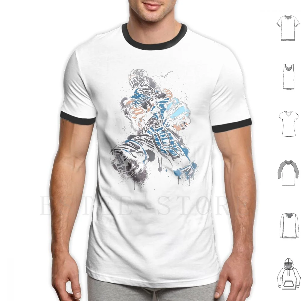 Zero Splatter T Shirt Stampa Cotone Vernice Splatter Gravity Grunge Retro Sub Zero Mortal Fantasy Videogioco Videogiochi Rune Btc
