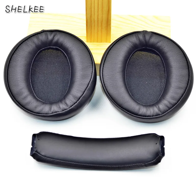 

SHELKEE Replacement Memory foam PU leather cushions Ear pads Ear Cover Repair parts for Sony MDR-XB950 XB950 BT