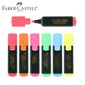 

1pcs Faber-Castell highlighter Candy color Marking Key drawing Painting Student and office supplies Stationery