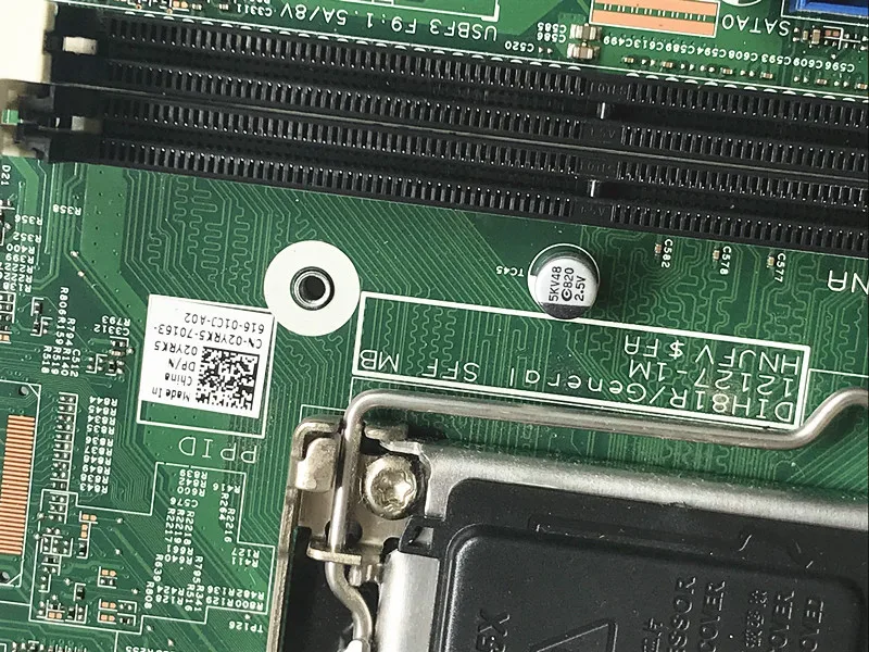para Dell Inspiron 3647 Sff Placa-mãe de Mesa Dih81r Geral 121271m Mainboard 100% Testado Totalmente Trabalho 02yrk5 Placa-mãe para notebook - Imagem 2
