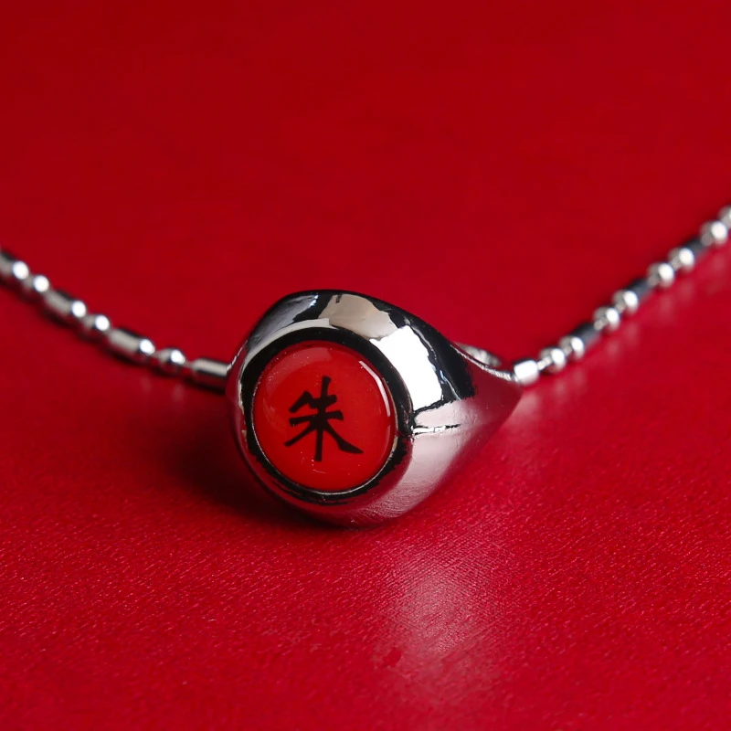 10 Style Japan Anime Akatsuki Cosplay Rings Sasori Itachi Hidan Deidara Pein Accessories Prop Ring Pendant | Тематическая одежда и