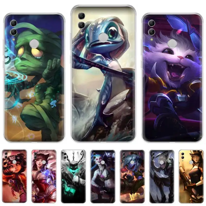League of Legends Lol game DIY Printing Phone Case cover Shell For Huawei Honor 10 10i 20 5C 7 7A 8A 8S 8X 9 9X Pro Lite | Мобильные