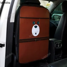 Автомобиль ребенок анти-удар pad заднего ряда анти-разбивание pad автомобильное сиденье назад анти-удар Универсальный анти-грязный коврик CD50 Q03