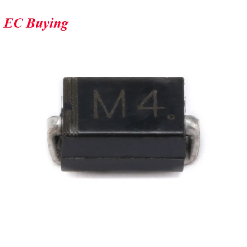 100 шт. SMA DO-214AC SMD выпрямитель общего назначения диод GS1G M1 M2 M4 M7 GS1M S1G S1M S2M S1A S1B S1J диоды для подавления переходных скачков напряжения
