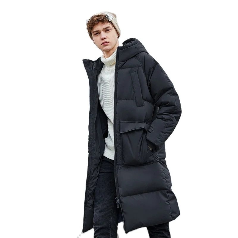 SEMIR 2020 новая одежда зимний пуховик для мужчин деловое длинное Толстое Зимнее