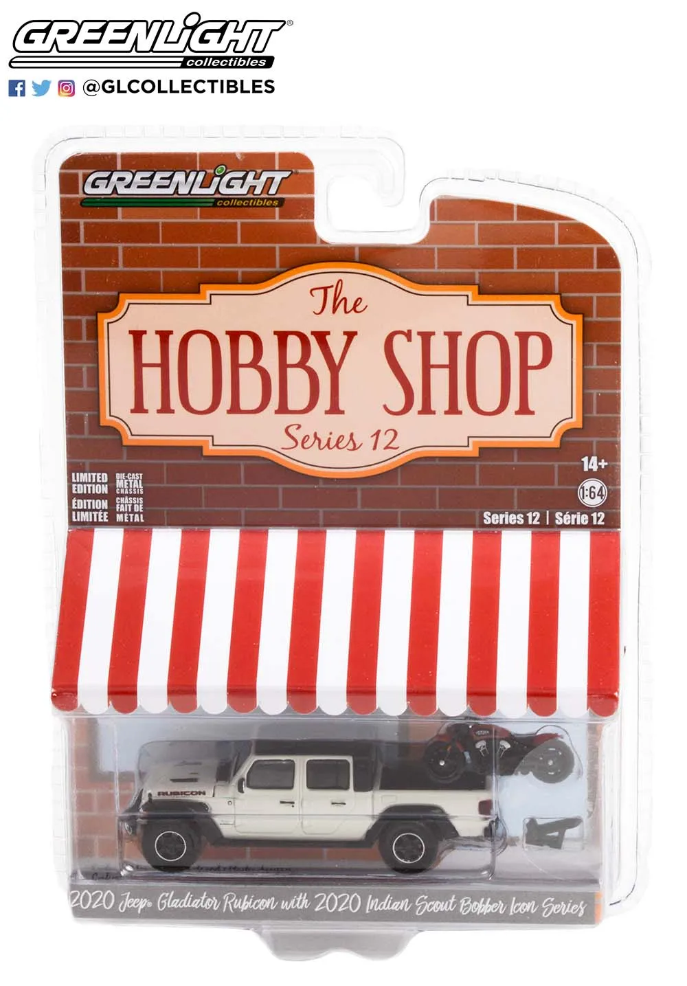 1/64 Greenlight 2020 Jeep Gladiator 