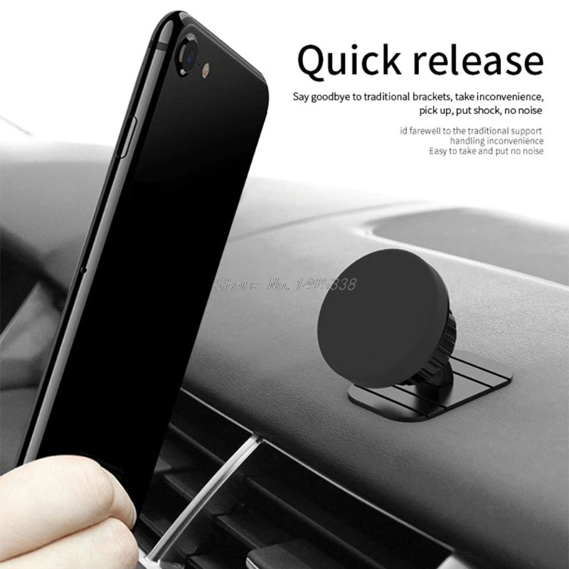 Universal Magnetic Auto Telefon Halter Stehen in Auto Für iPhone X Samsung Magnet Air Vent Halterun