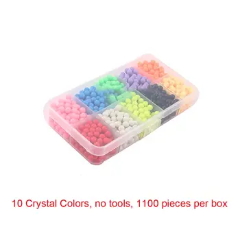 

Children Magic Beads Spell Bean Handmade Diy Production Accessories Unique Puzzle Water Sticky Beads Puzzle Toy