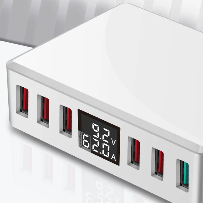 QC 3,0 быстрое зарядное устройство USB 6 портов концентратор адаптер питания настенное зарядное устройство JFlyer