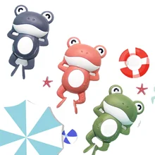 Jouets de bain pour bébé, nouveau jouet de bain pour bébé, grenouilles mignonnes, mécanisme d'horloge