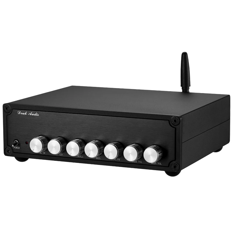 Bluetooth-усилитель 5 1 канала аудио для домашнего кинотеатра Hi-Fi цифровой усилитель