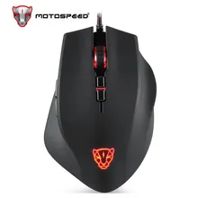Motospeed V80 5000 dpi оптическая RGB подсветка Проводная игровая мышь USB PMW3325 эргономичная геймерская мышь для ПК ноутбука PK V30 V40 V60 V70