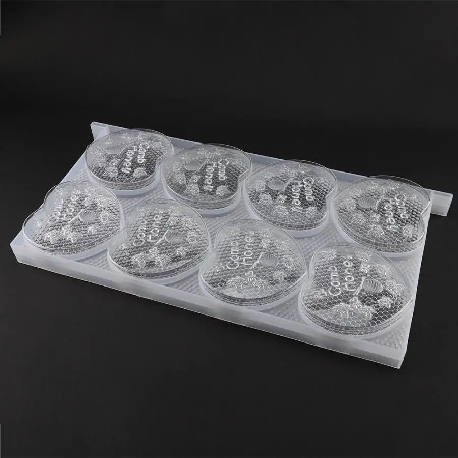 Пластиковая рамка для улей пчелы, улей, коробка для улей, рамка в форме сердца, оборудование для пчеловодства, аксессуары 48*24*4 см