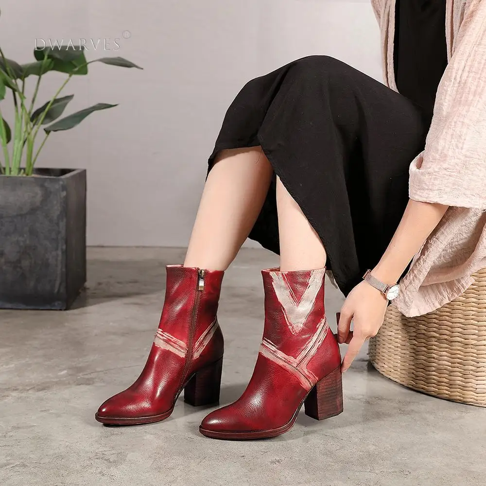 2020 Designer Boots Handmade Leather 