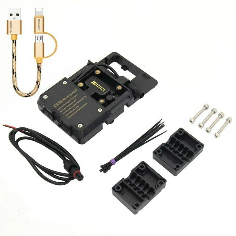 

Navigation Phone Holder Bracket Replacement For LC R1200GS F850GS USB Black