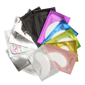 

HOT 50 pairs Eyes Paper Patches Under Eye Pads Eyelash Extension Makeup Tools Eye Gel Patch Tips Stickers False Eyelashes tools