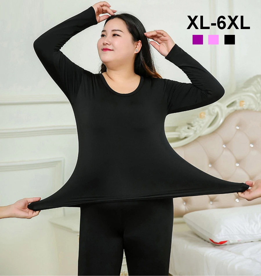 plus size womens long underwear