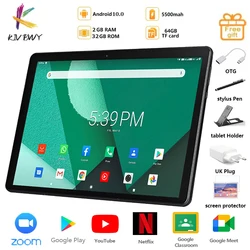 Tablette Pc Android 10.1 de 10.0 pouces 4G LTE, avec Octa Core, Google Play, double carte SIM, zoom GPS, Bluetooth, WiFi, nouvel arrivage 