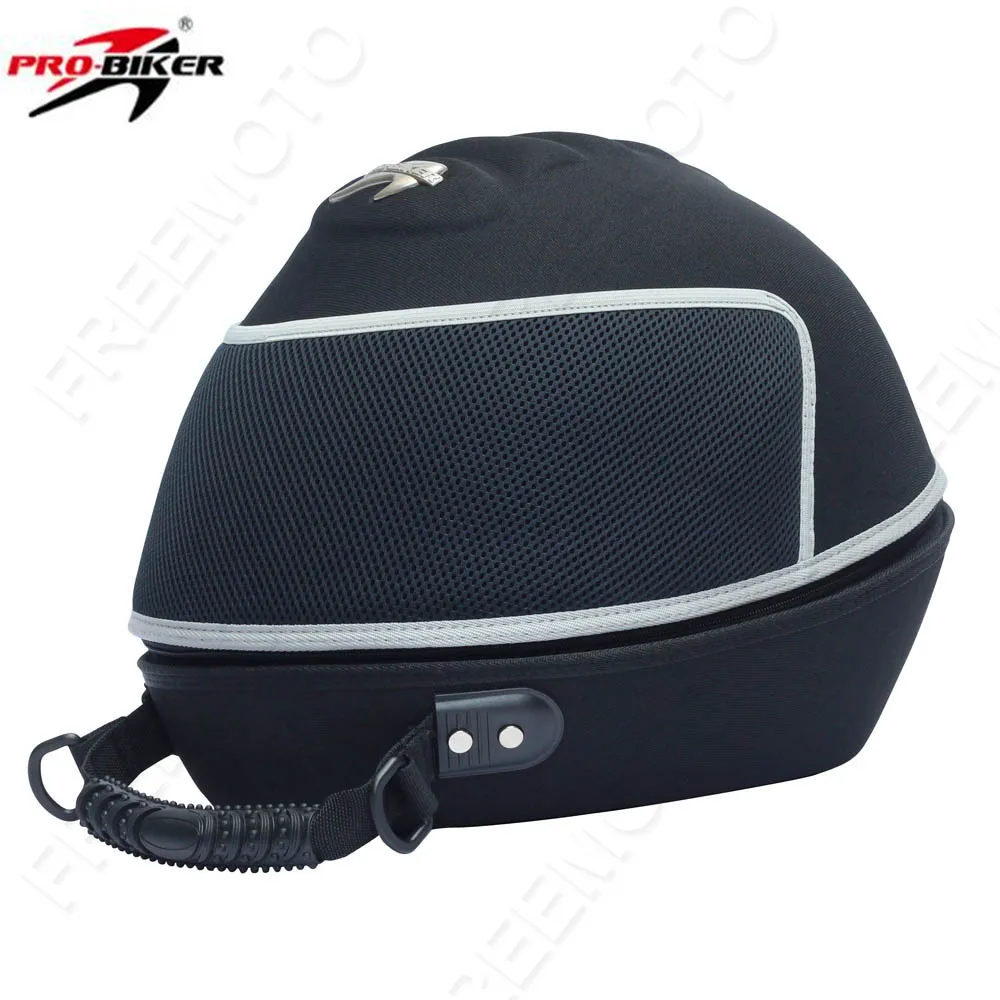 Motorcycle Luggage Half Helmet Bag Trunk Lock Storage Box Moto