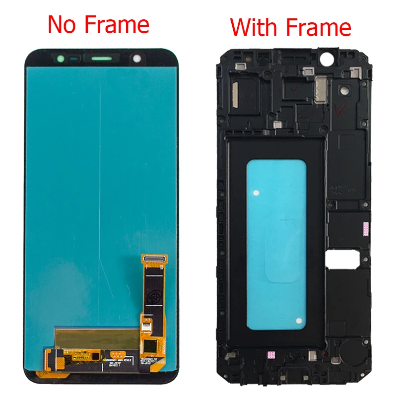 Оригинальный сенсорный экран J800F AMOLED для Samsung Galaxy J8 2018 ЖК дисплей с рамкой 6 0 дюйма