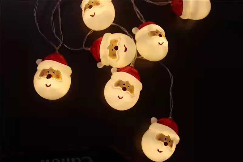 Snow Man Christmas LED string Light battery drive,Solar holiday lights