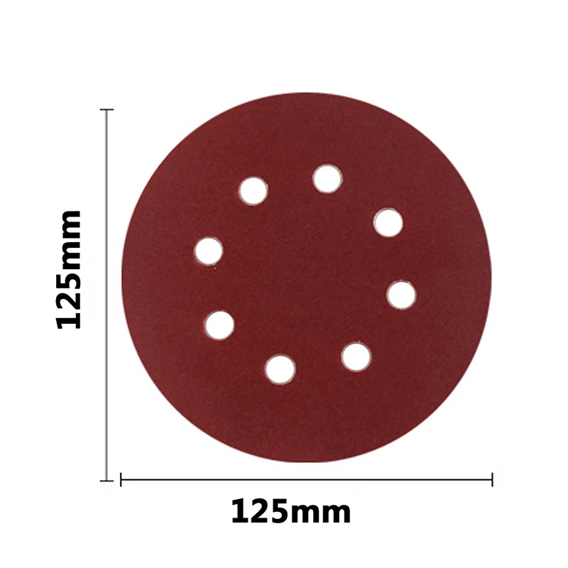 100x " 8 отверстий 60-2000 зернистость шлифовальная машина