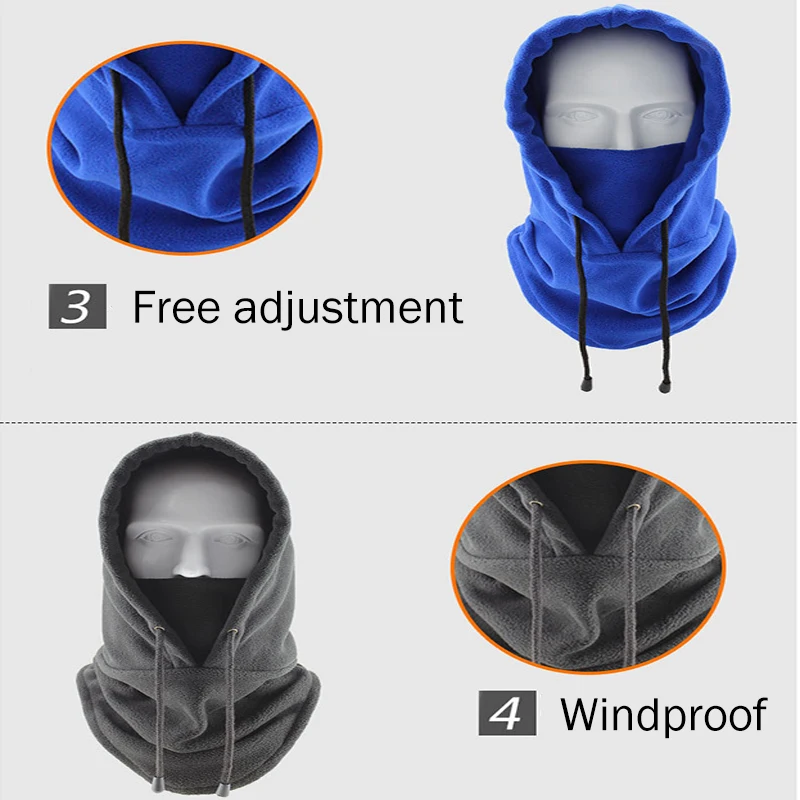 men's scarves Summer Riding Windproof Hats for Men and Women Winter Outdoor Sports Bibs Cold-Proof Thickening Headgear Masks Fleece Warm Hats mens white scarf