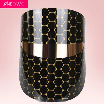 

Graphene Beauty Mask Heating Facial Mask Infrared Electric Heating Face mask Smart Button Temperature Control SPA Anti-Aging