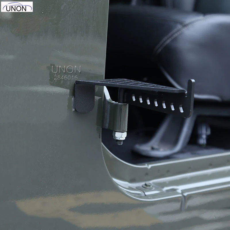 Partol дверные петли педали автомобиля штифты для педалей для Jeep Wrangler JK 2007 2008 2009 2010 2011 2012 2013- внешние части