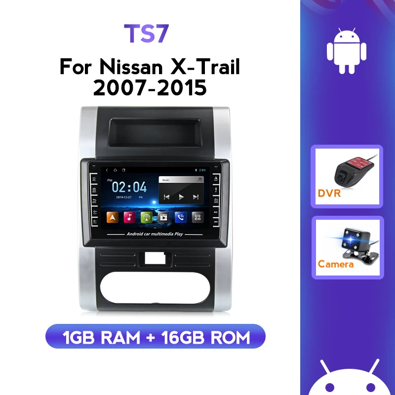 For Nissan X - Trail XTrail 2 T31 2007 2008 2015 Car Radio Multimedia Video Player Navigation GPS Android System No 2din DVD | Автомобили