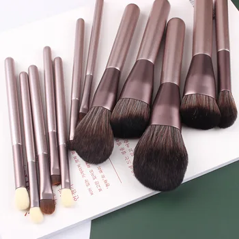 

12 Small Grape Makeup Brush Hot Selling Powder Foundation Brush Powder Brush Makeup Brush Set Beauty Tool