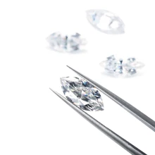 

Zhanhao Factory Sale Price Fancy Marquise Shape D Moissanite Loose Gemstone Diamond