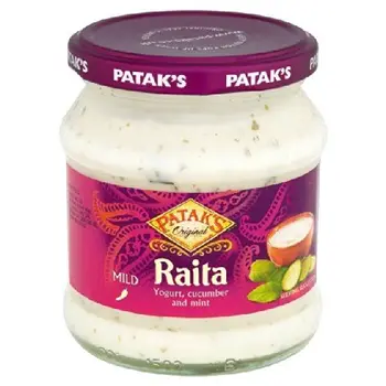 

Raita Casa de la Moneda de Patak y 270g pepino