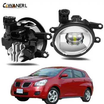 

Fog Light Assembly H11 Car Right + Left Side LED Lens Fog Lamp Daytime Running Light 8000LM 12V For Pontiac Vibe 2008 2009 2010