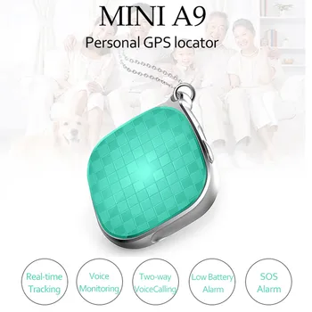 

GPS Tracker Locator Mini Micro Kids Children Pets GPS LBS Wifi Real Time Tracking Device SOS Alarm Voice Monitoring A9