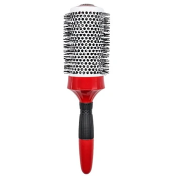 

1 Piece Round Hair Brush Professional Red Hair Brush Hairdressing Styling Brush
