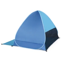 

Automatic Instant Pop Up Tent Potable Beach Tent Lightweight Outdoor UV Protection Camping Fishing Tent Cabana Sun Shelter 2021