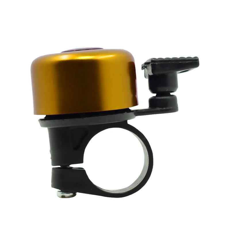 

For Safety Cycling Bicycle Handlebar Metal Ring Black Bike Bell Horn Sound Alarm Bicycle Accessory Outdoor Protective Bell Rings