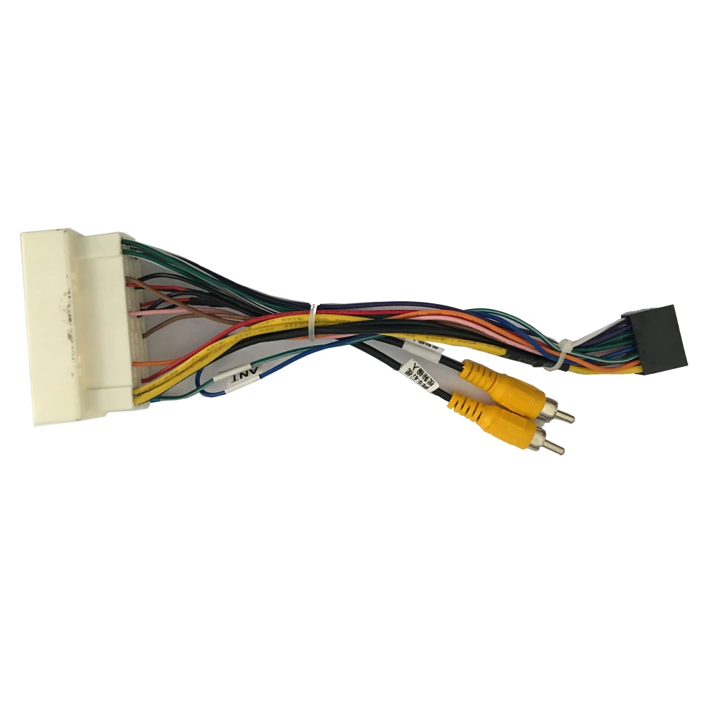 

2 din Car Radio Female ISO Radio Plug Power Adapter Wiring Harness Special for Hyundai Verna tucson KIA K2 2017 harness cable