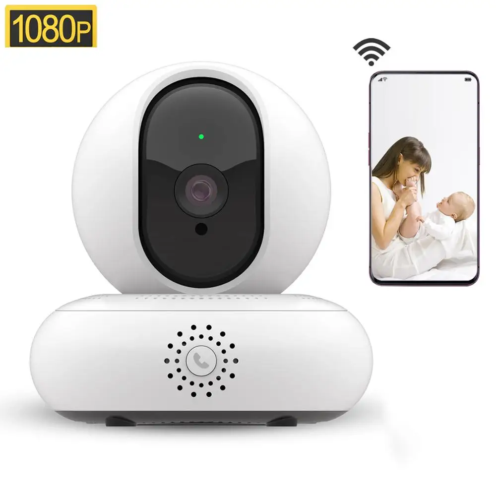 Proker Full HD 1080P облако Беспроводной IP Камера домашнего видеонаблюдения сетевая