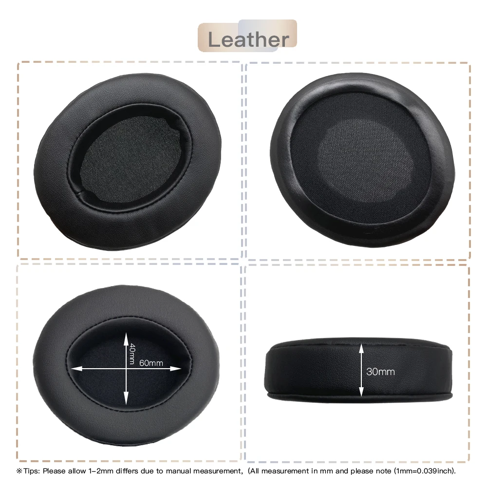 Peças de Reposição para Edifier Eartlogis Veludo Fone Ouvido Earpads Pára-choques Bandana Earmuff Capa Almofada W820bt W-820bt - Image 4