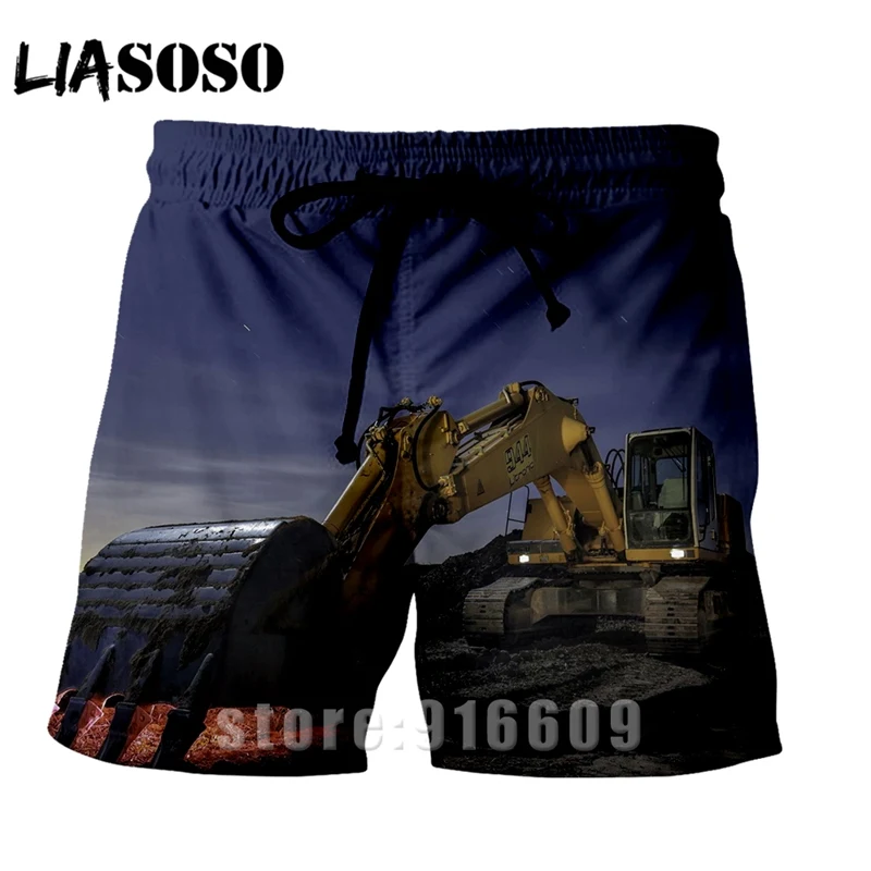 12 Модные повседневные трусы в стиле панк, костюм с аниме-excavator ором для мужчин и женщин, Детская рубашка в стиле хип-хоп, спортивные пляжные тренировочные брюки шорты в уличном стиле Харадзюку - Цвет: 12