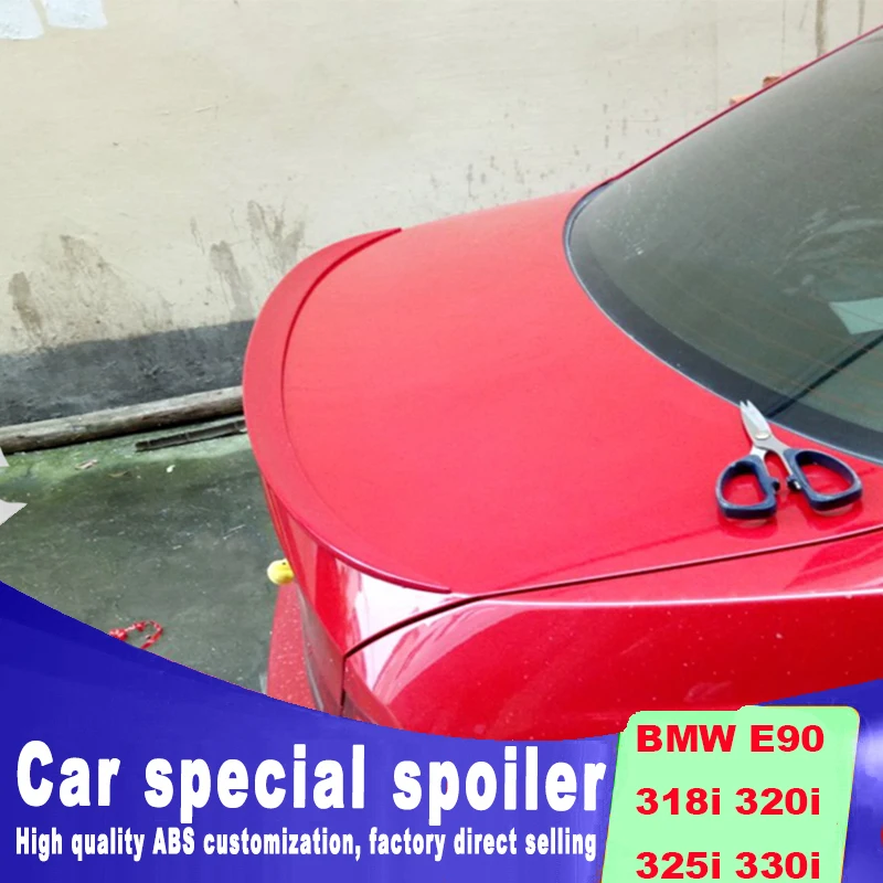 2005 2011 высококачественный спойлер для bmw E90 M3 задний багажника 318i 320i 325i 330i от