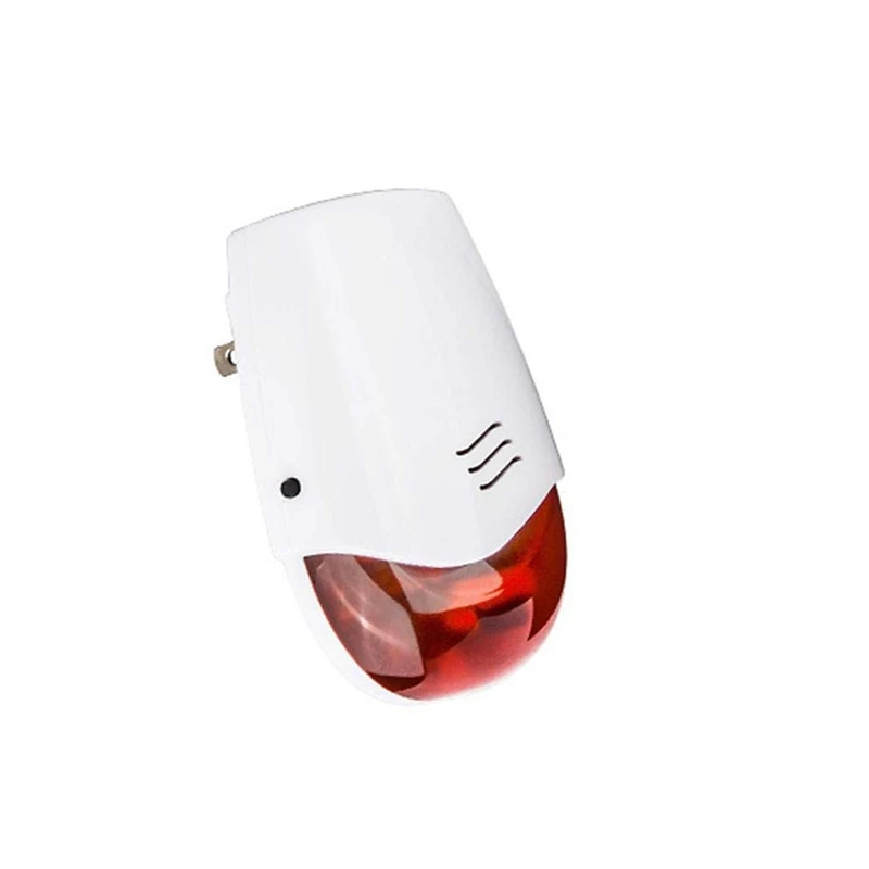 AMS-Indoor Wireless Siren With Flashing Strobe For The Smart Wi-Fi Alarm System Eu Plug