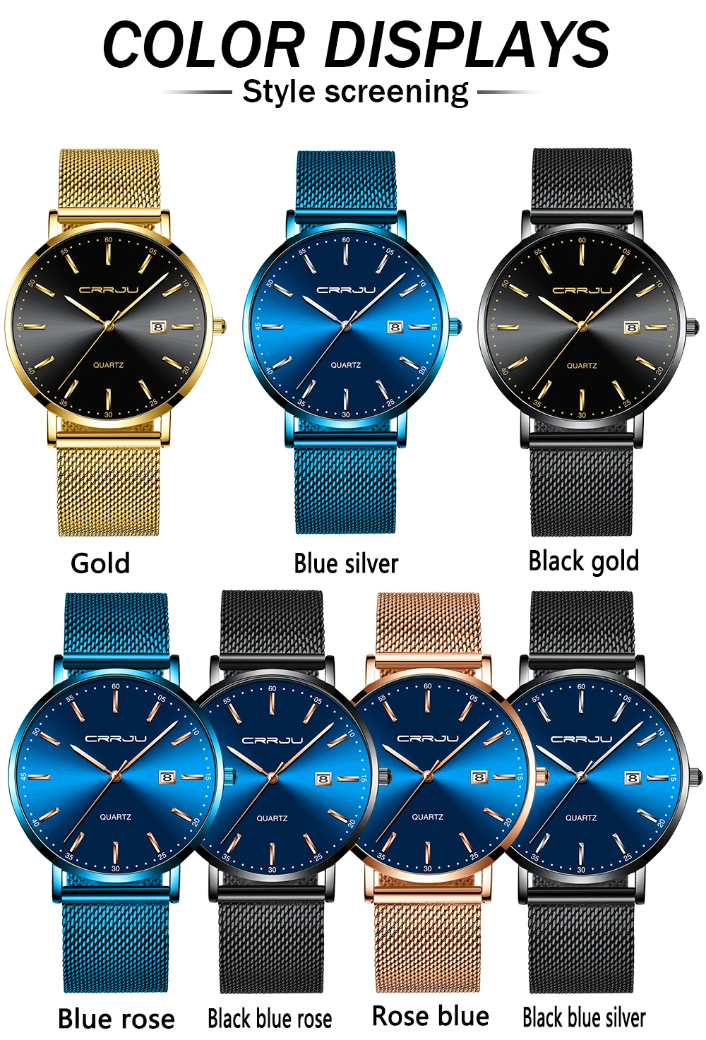 Reloj Mujer CRRJU женские часы Wonme's бизнес кварцевые часы дамские лидирующий бренд роскошные женские наручные часы для девушек