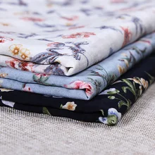 Lychee Life 50x140 см Ткань с цветочным принтом модные красочные ткани DIY ручной работы Швейные принадлежности для одежды украшения